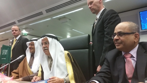 الوفد السعودي أثناء اجتماع أوبك السابق (خاص)