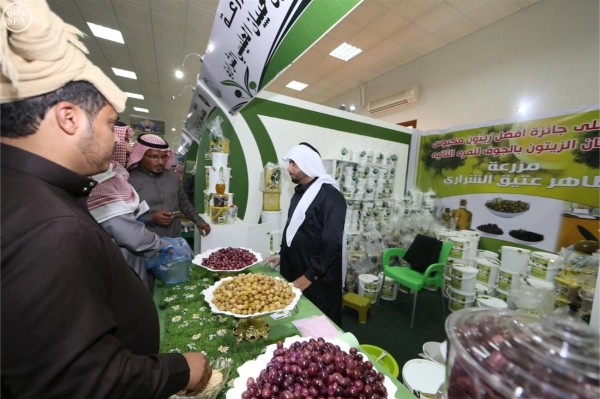 زوار خلال أيام المهرجان (واس) 