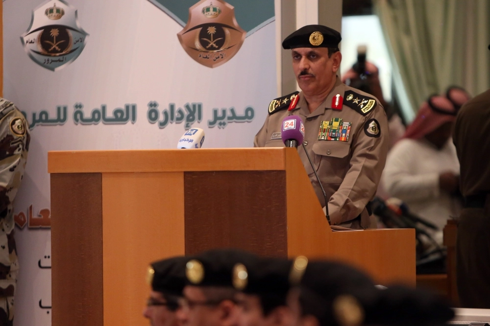 عثمان المحرج يلقي كلمته (زياد الرزيزاء)