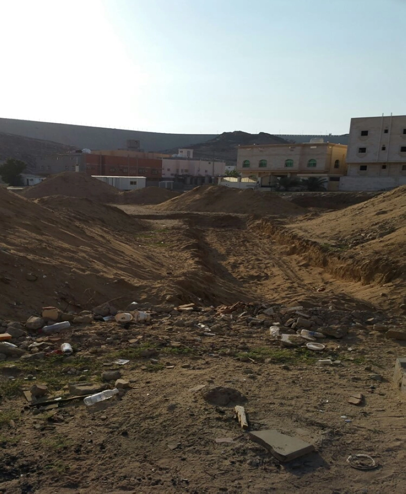 من أعمال مشروع الحديقة بحي الرأفة (محمد عطية)