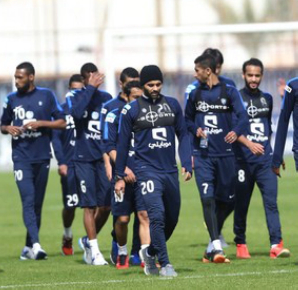 الهلال اكتفى بالمعسكر الداخلي