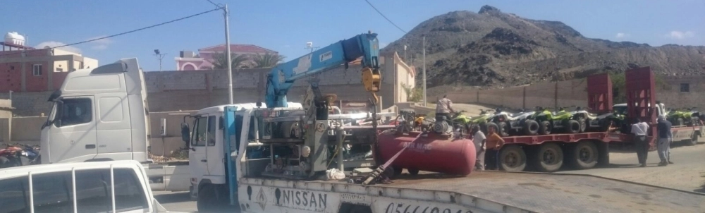 أحد مواقع المخالفة التي ضبطتها بلدية بحرة (مكة)