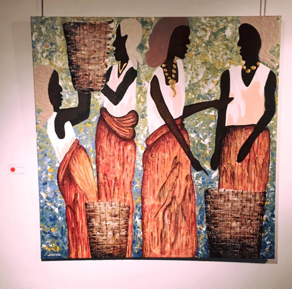 لوحة الموهوبة غفران عبدالباسط (مكة)