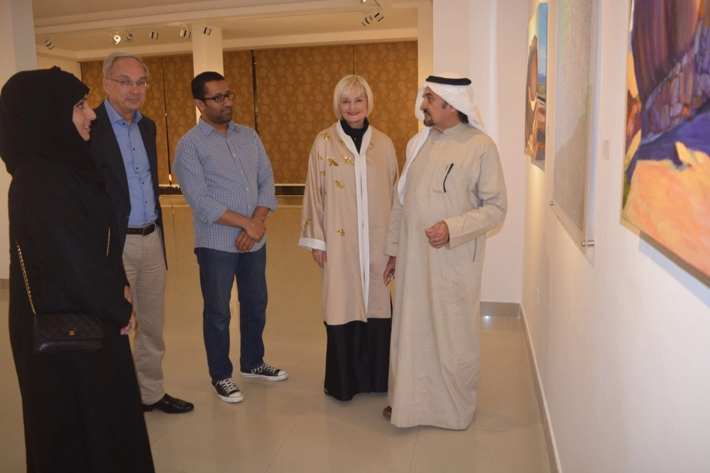 من زوار المعرض     (مكة)