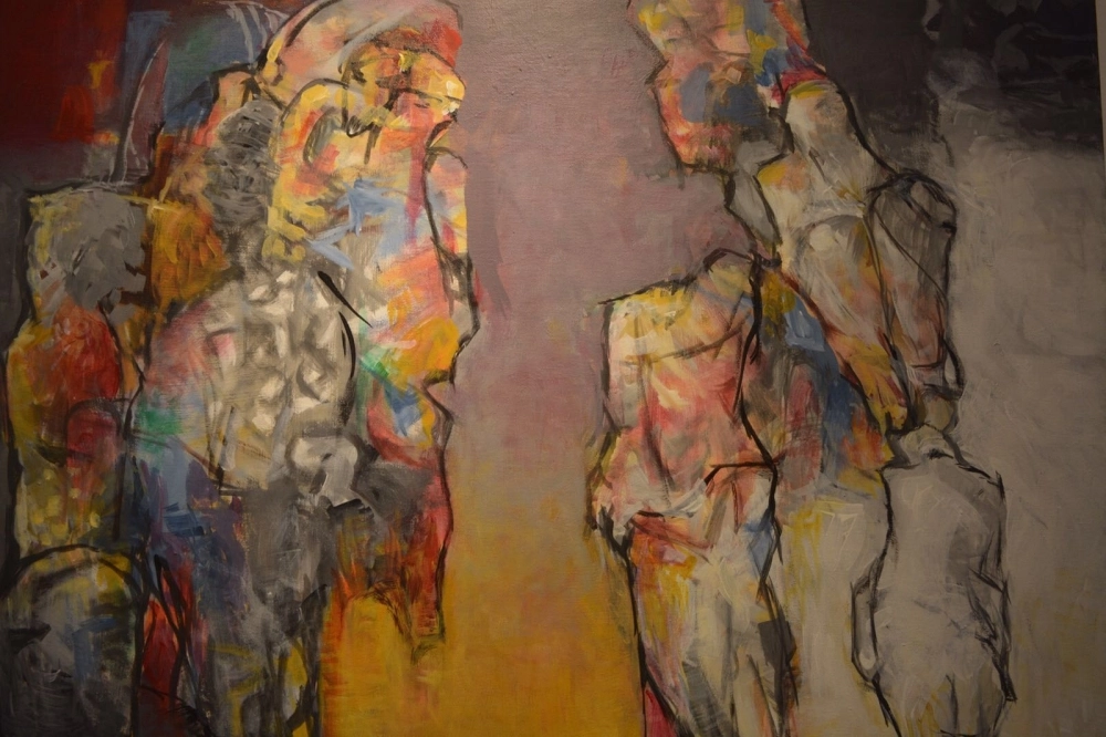 من لوحات عوض أبوصلاح (مكة)