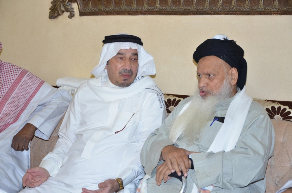 مشاركة أهالي أجياد في الحفل (عبدالمجسن دومان)