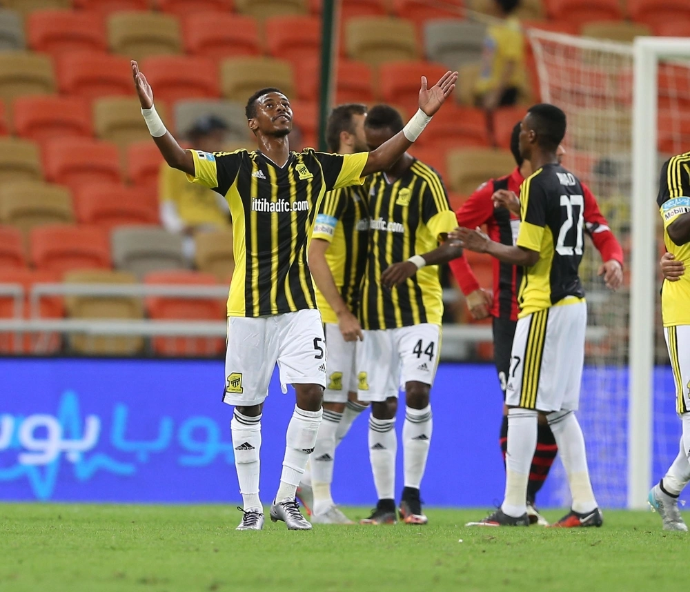 فرحة سابقة لفريق الاتحاد (مكة)