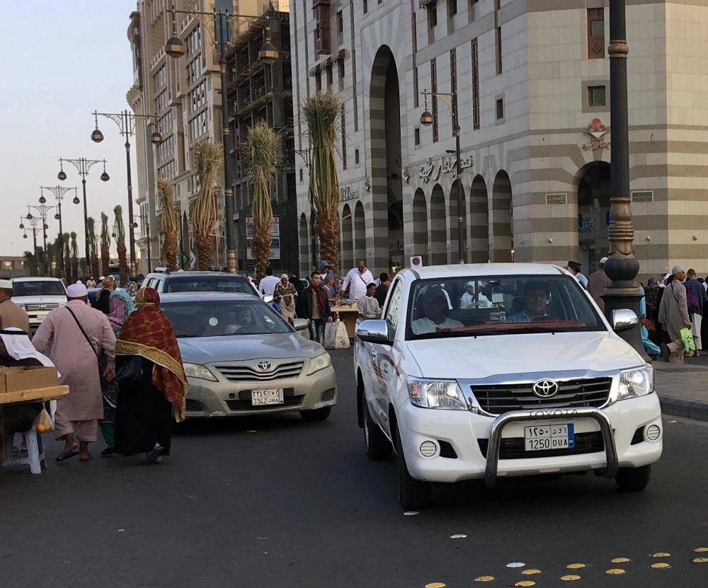 جانب من مركزية المسجد النبوي (أحمد جابر)