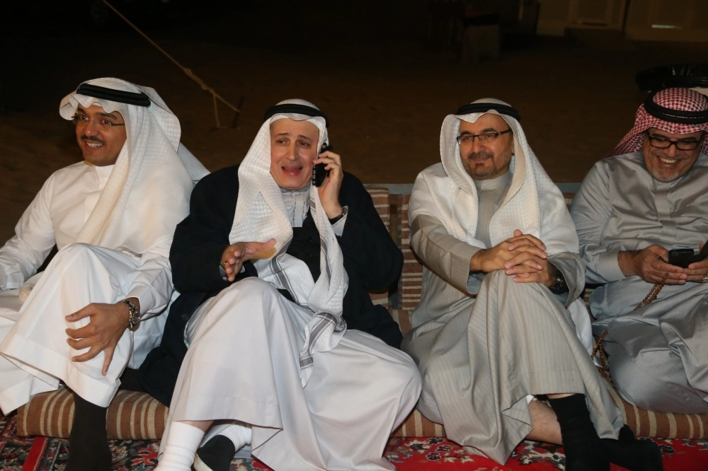 وجهاء مكة خلال الاحتفال (عبدالله الشنقيطي)