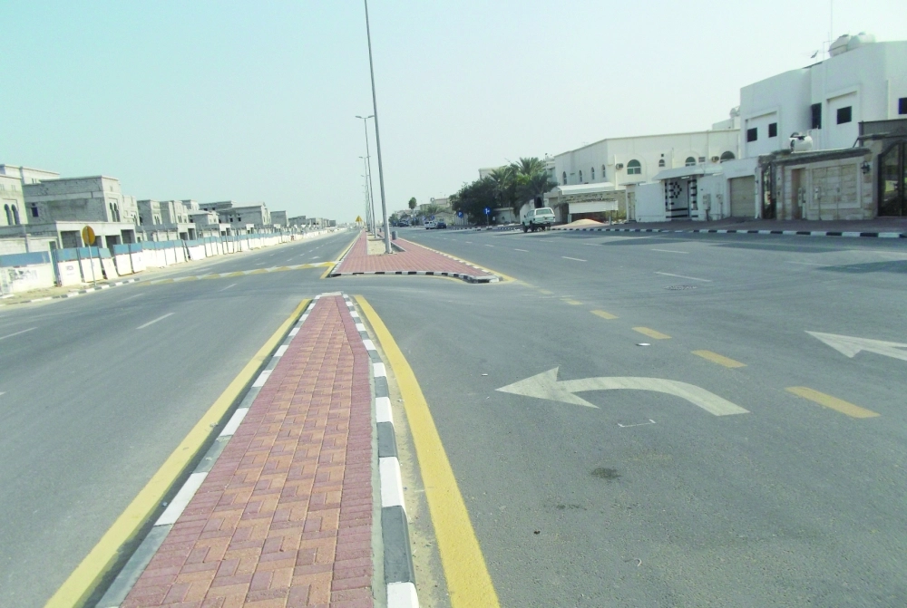 أحد الشوارع التي تم الانتهاء منها                     (مكة) 