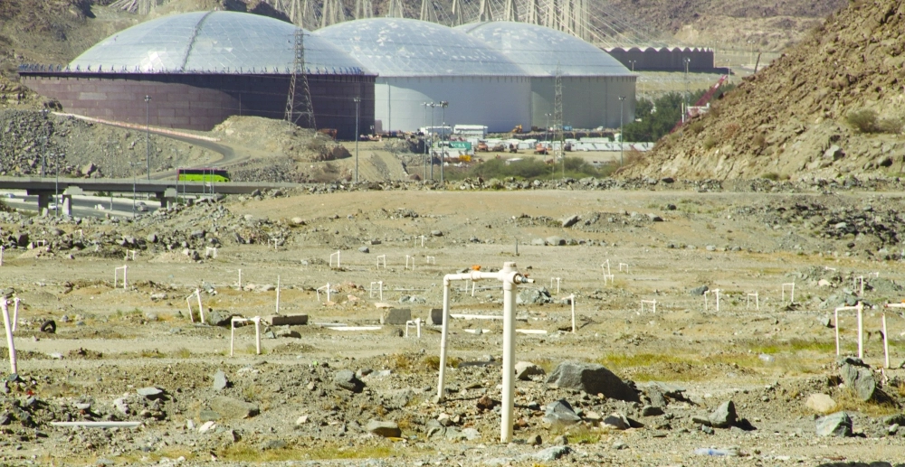  من شبكة استخلاص الغاز من مرمى المعيصم          (أنس الحارثي)