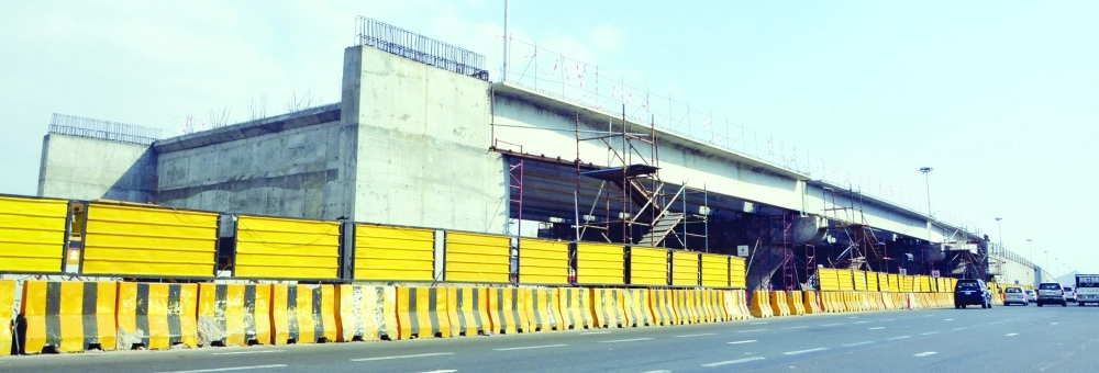 كوبري النوارية تحت الإنشاء                                   (عبدالمحسن دومان) 