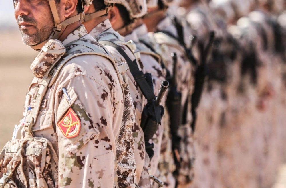 قوات مشاركة في رعد الشمال (واس)