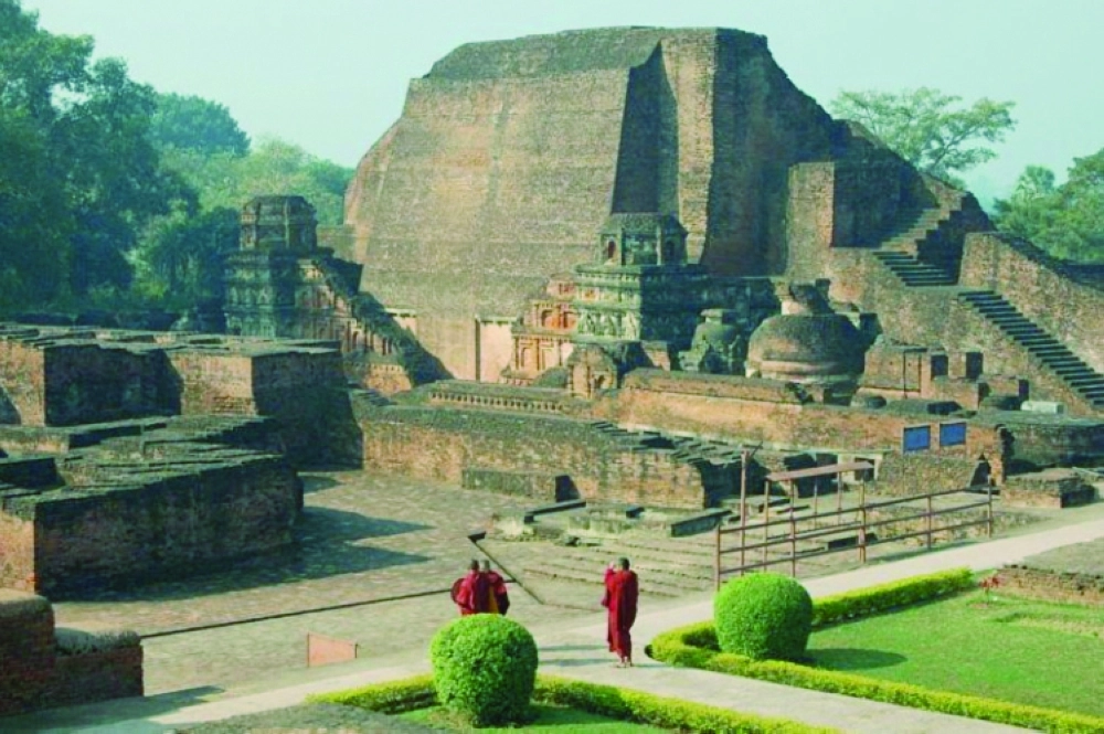 مكتبة نالاندا القديمة