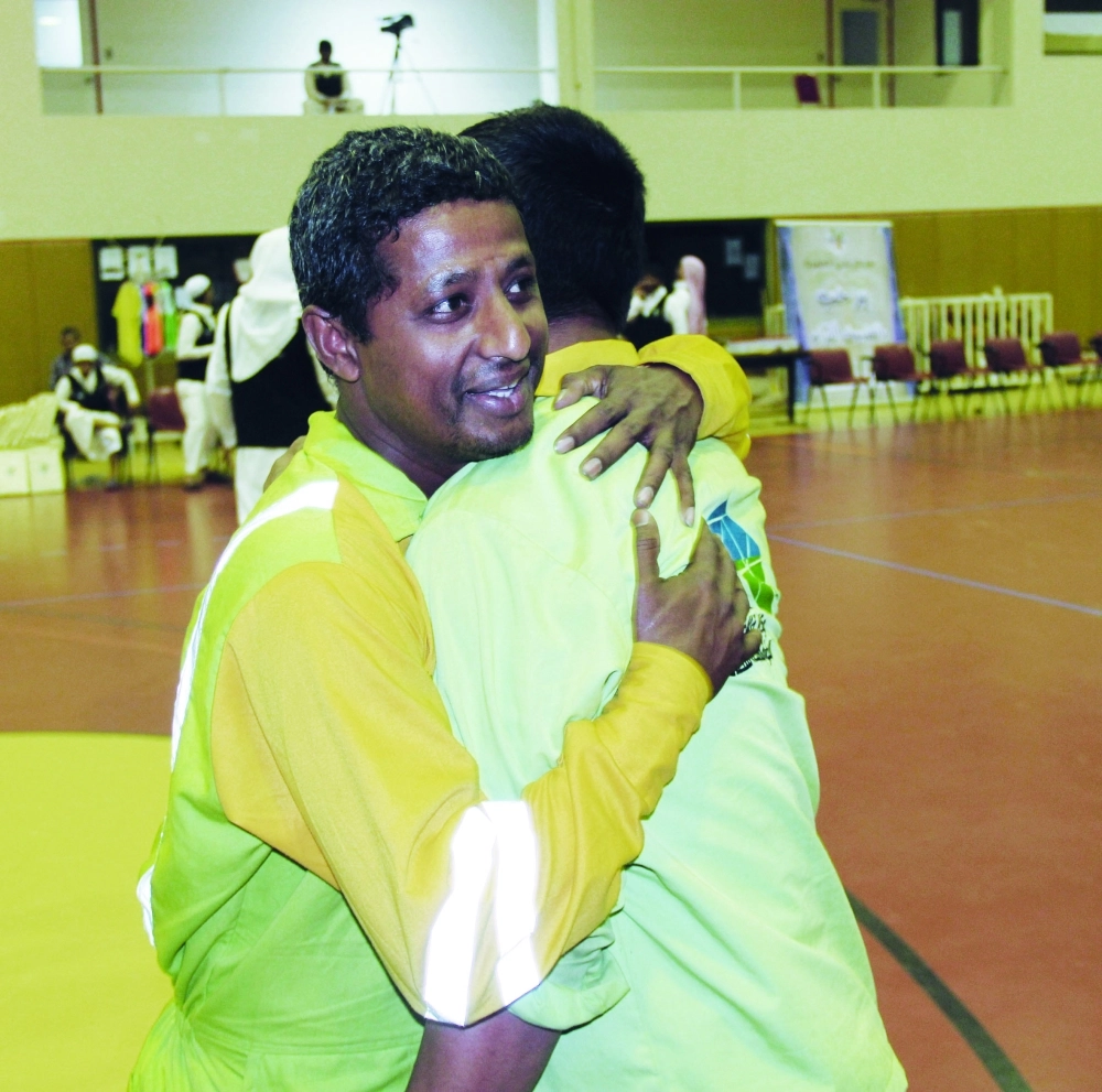 احتفالية بأحد الأهداف