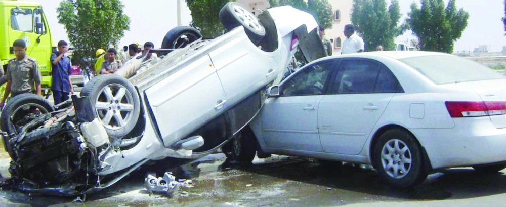 أحد الحوادث المرورية         (مكة)