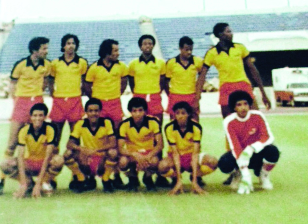 أول فريق بنادي وج قبل أكثر من 50 عاما