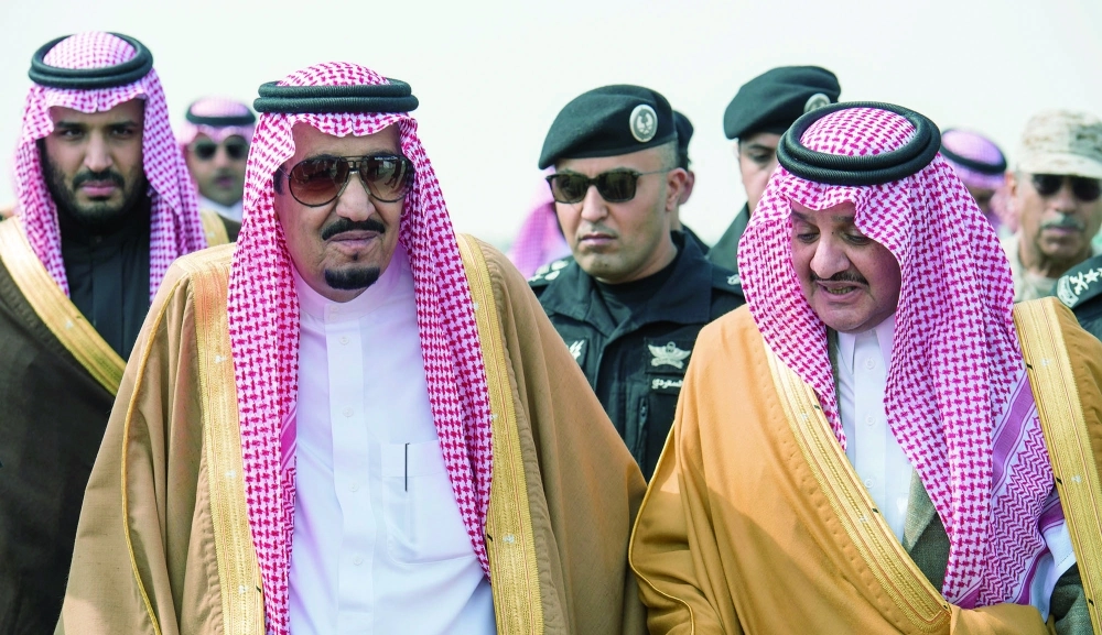   .. وخلال وصوله حفر الباطن                    (واس)