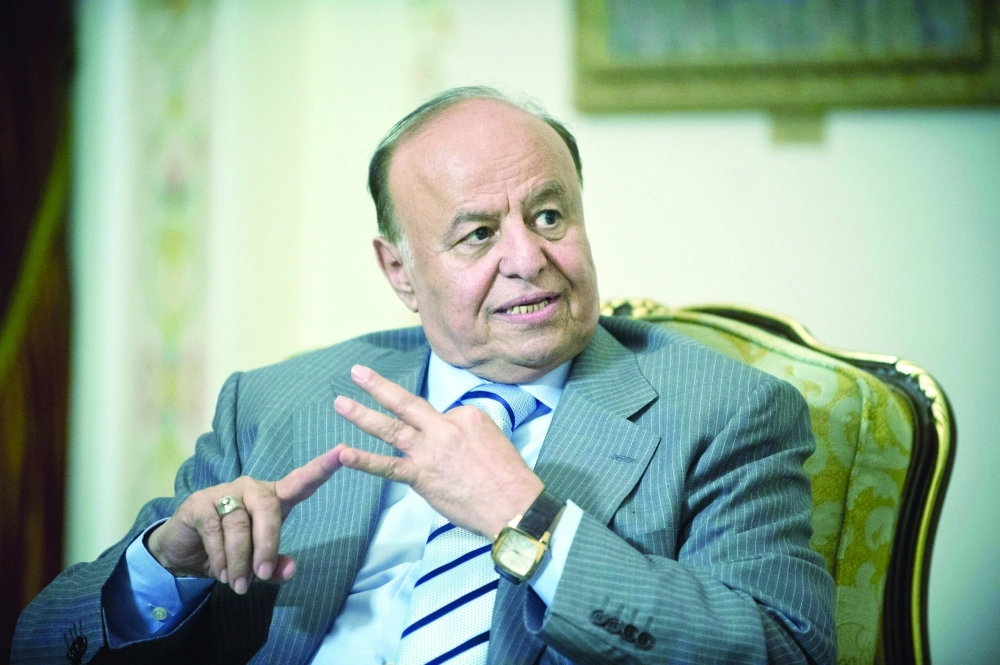 عبدربه منصور هادي قيد الإقامة الجبرية