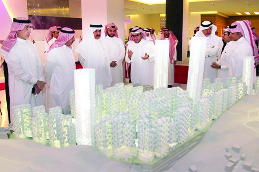 مجسم لمشروع ذاخر (مكة)