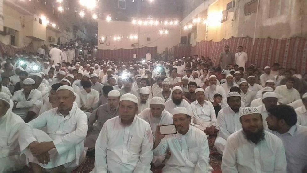 جانب من المحاضرة (مكة)