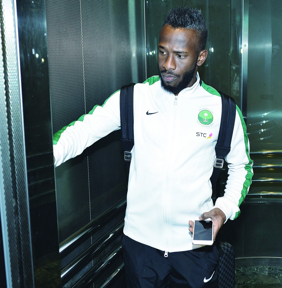 فهد المولد في طريقه إلى غرفته