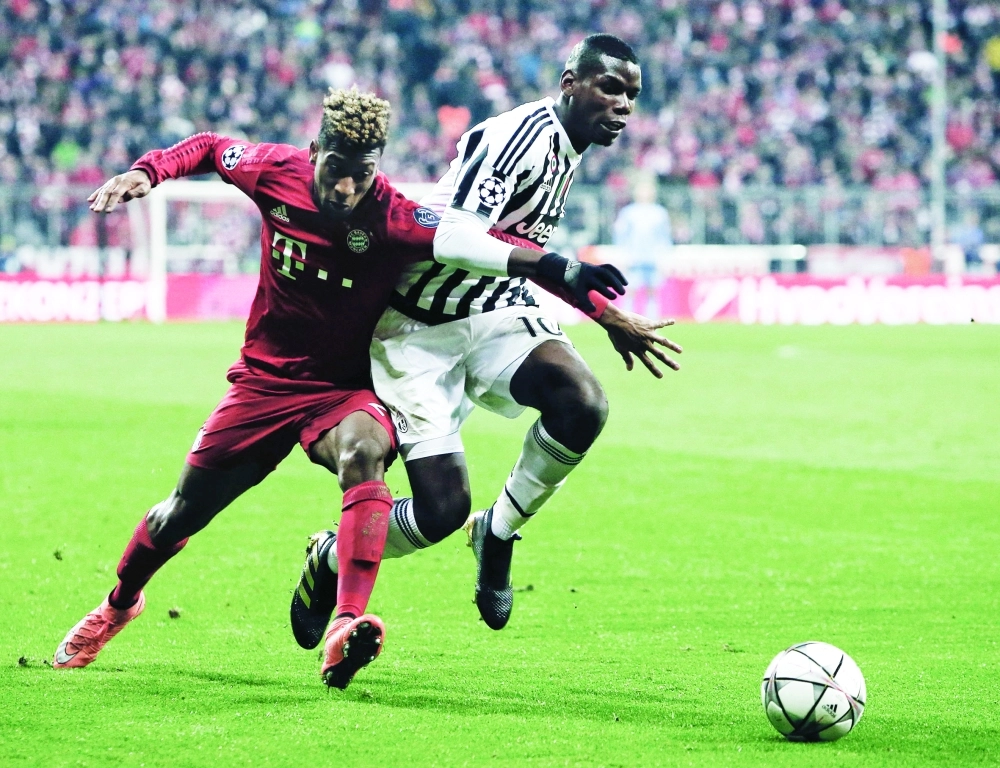 اليوفي خسر من البايرن وخرج من دوري الأبطال          (رويترز)