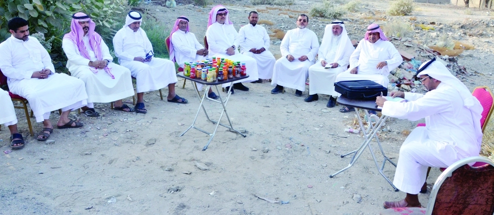 جانب من المزاد المنظم في مكة                                               (عبدالمحسن دومان) 