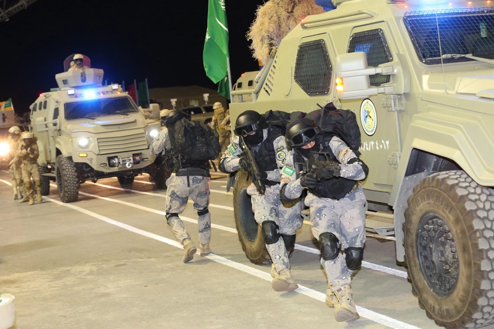 
    من استعراضات قوات حرس الحدود (غرم عسيري)
