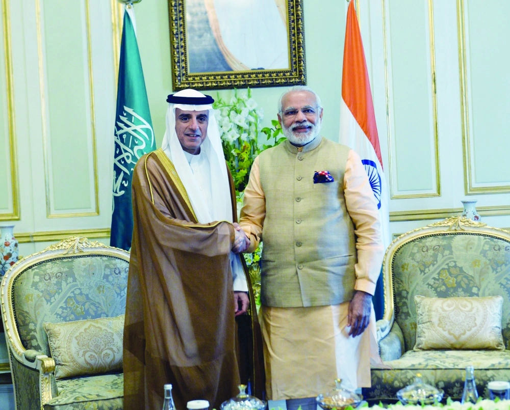 .. ومستقبلا عادل الجبير                    (واس)