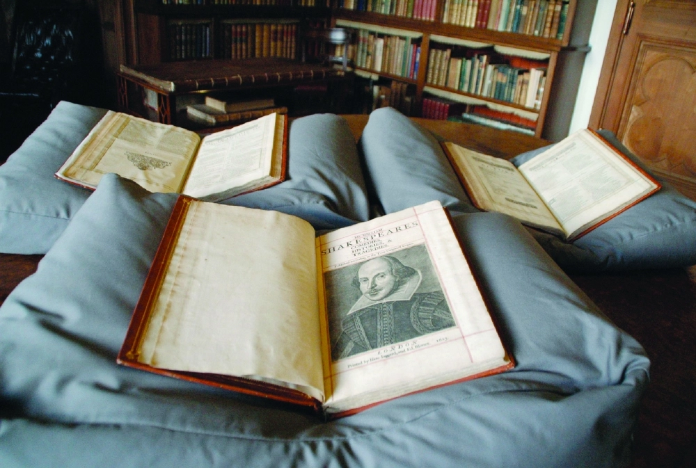 أعمال شكسبير المعثور عليها              (أ ف ب) 