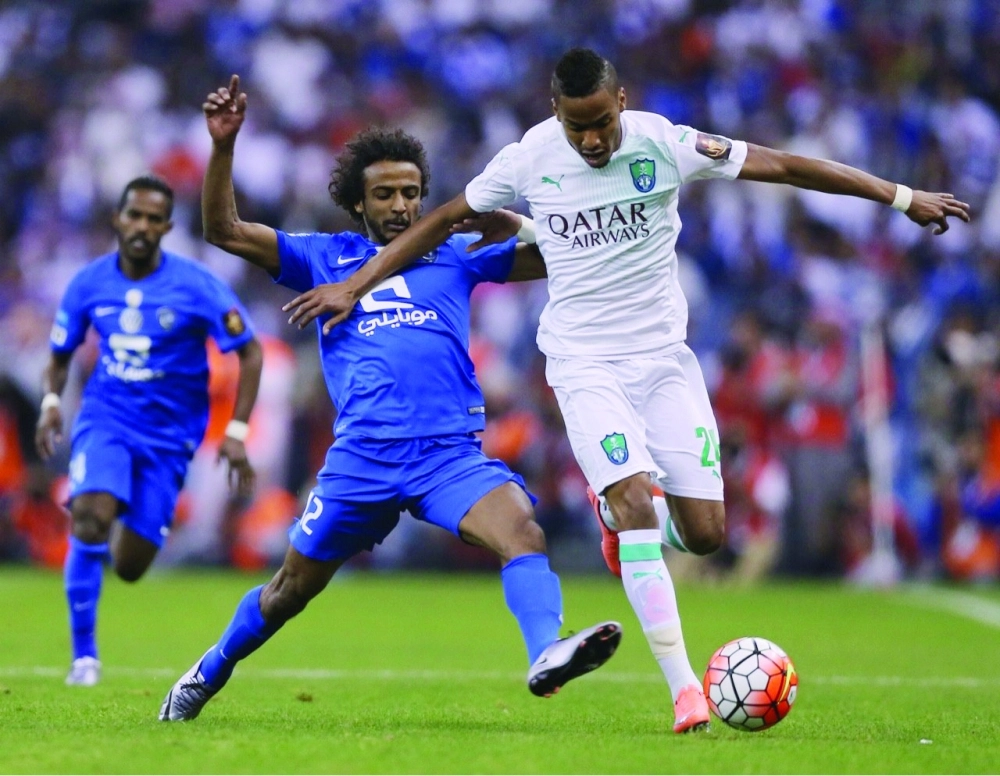 جانب من مباراة سابقة جمعت الأهلي والهلال          (مكة)
