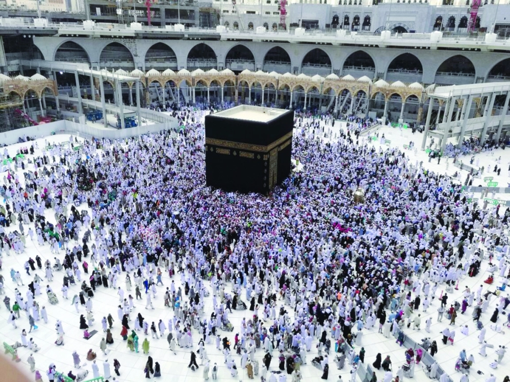 الحرم المكي أمس       (مكة)