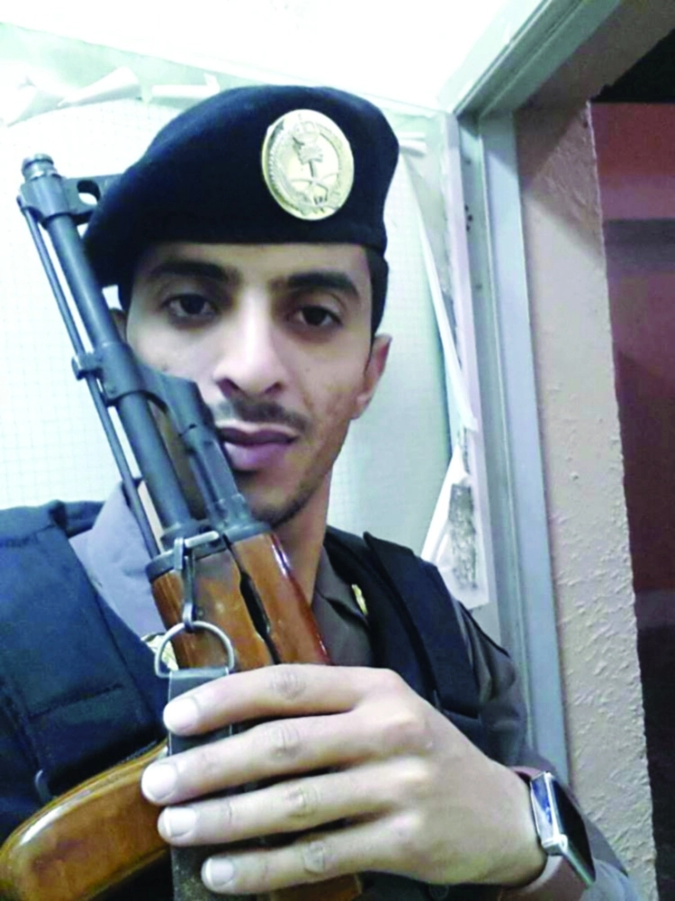 صورة متداولة للشهيد سعيد الحارثي