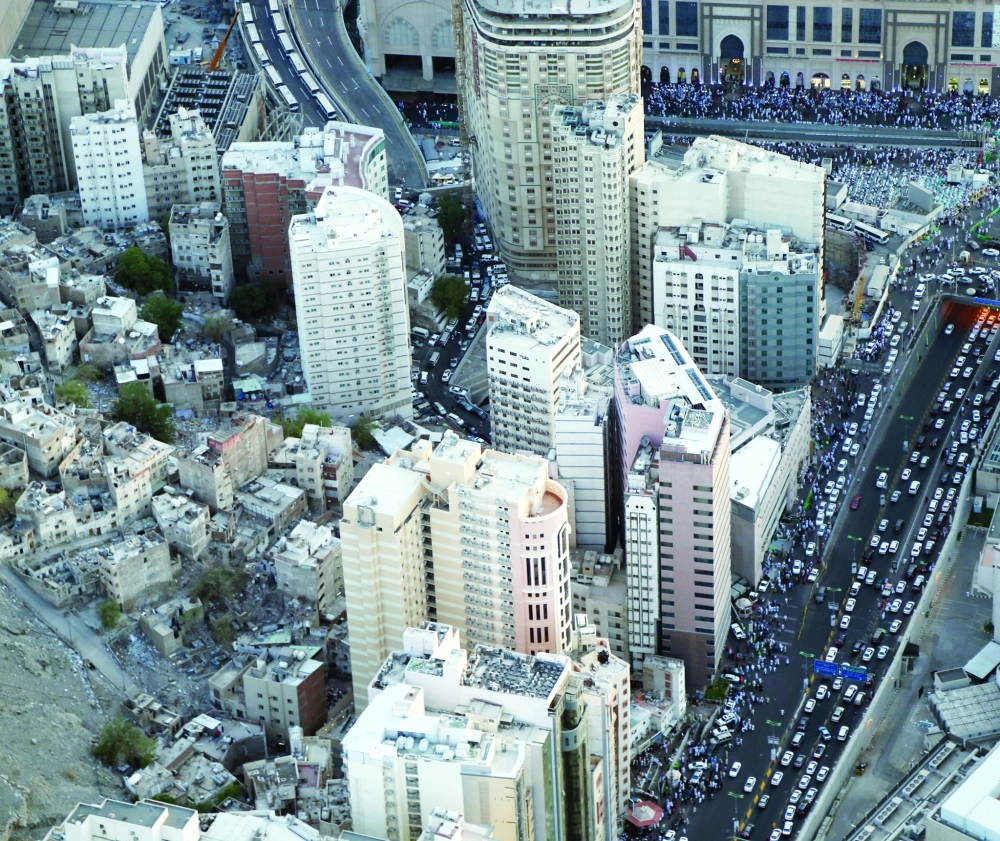 مساكن للحجاج في المنطقة المركزية                                   (مكة)