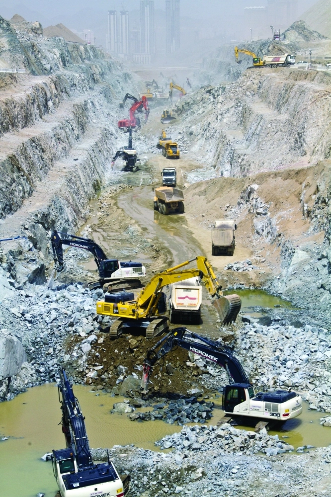 من أعمال الحفر