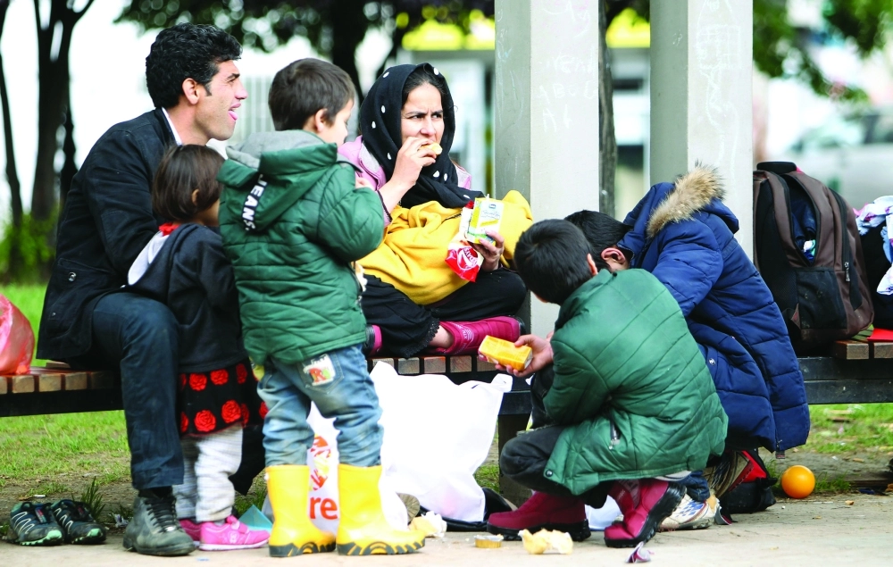 مهاجرون في صربيا للعبور لدول الاتحاد الأوروبي    (إ ب أ)