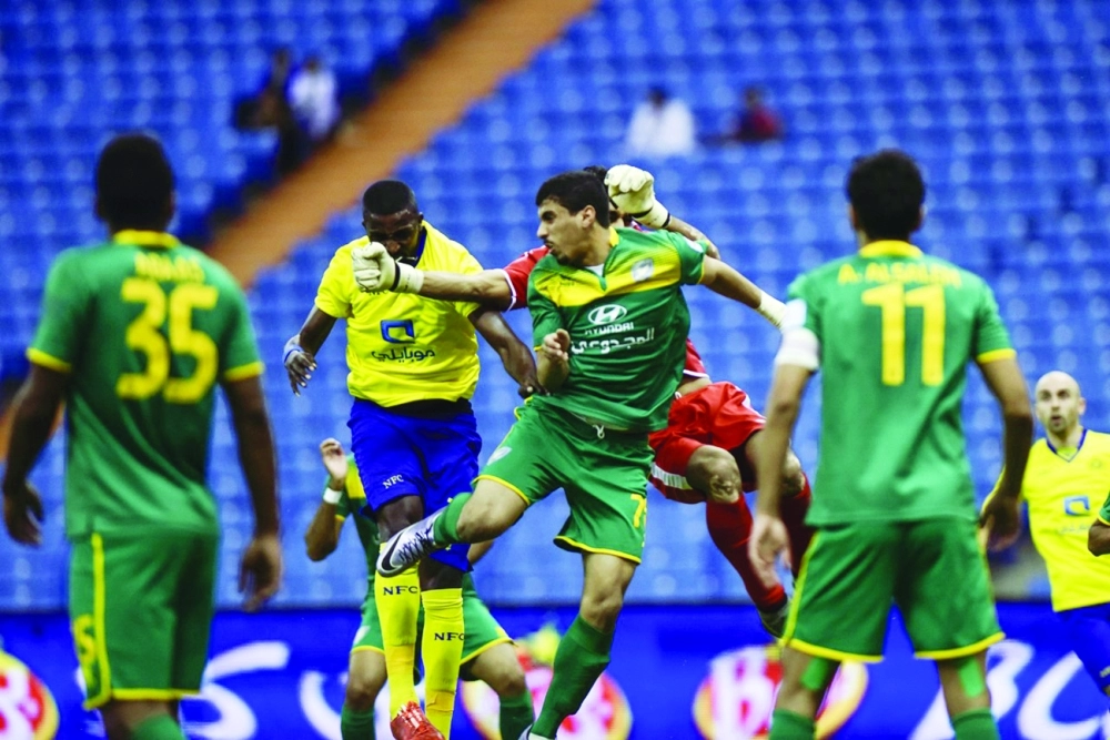 الخليج والنصر خلال الموسم الحالي                       (مكة)