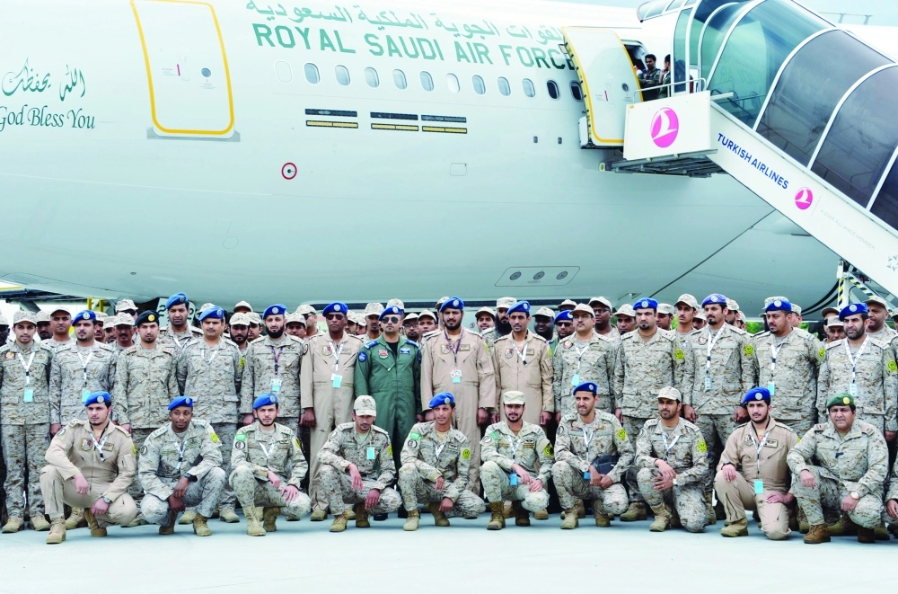 القوات الجوية السعودية المشاركة في نسر الأناضول بمطار كونيا (واس)