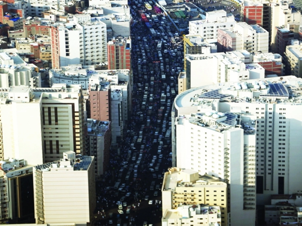 أحد شوارع العاصمة المقدسة    (ياسر بخش)