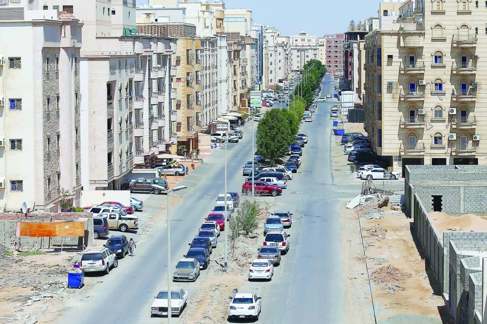 أحد أحياء جدة، حيث تتوفر مساكن معروضة للبيع         (مكة)