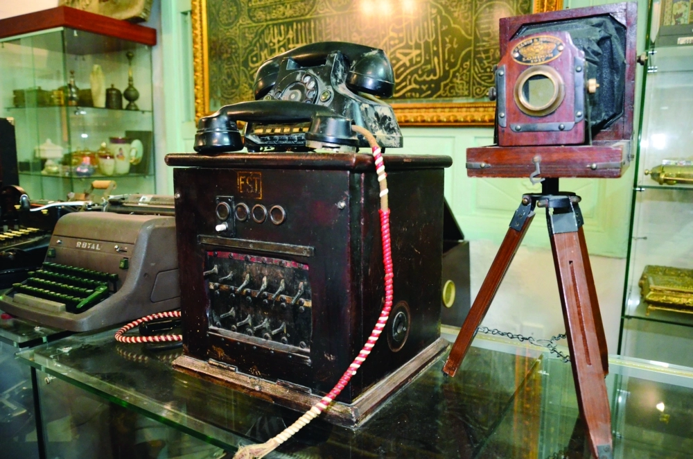الهاتف كما بدأ في المتحف 