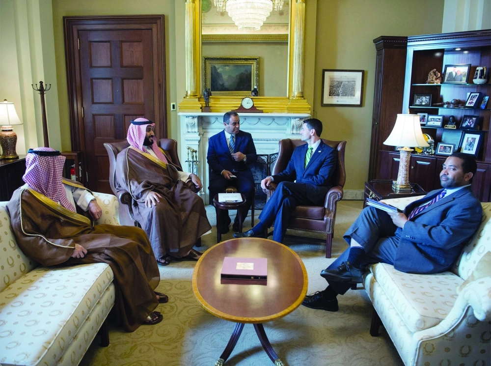 .. ولدى زيارته مجلس النواب الأمريكي 