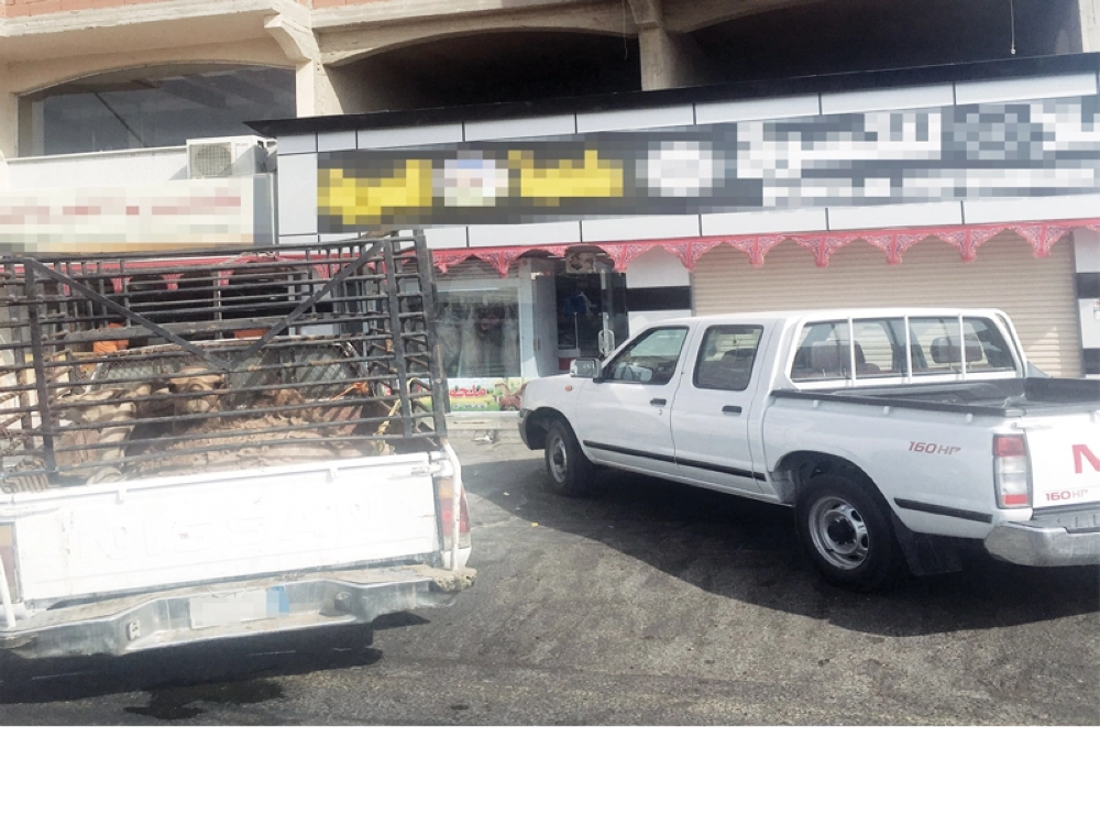 أحد محلات بيع اللحوم في جدة (ثامر الطبي)