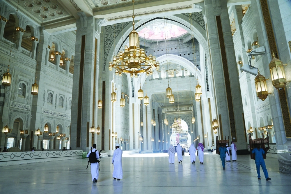 التوسعة السعودية الثالثة للمسجد الحرام                  (أحمد جابر)