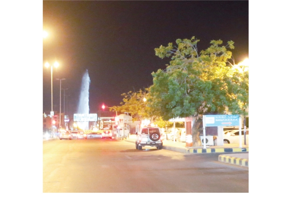 التعزيزات الأمنية في موقع الحادث بجدة  (غرم عسيري)