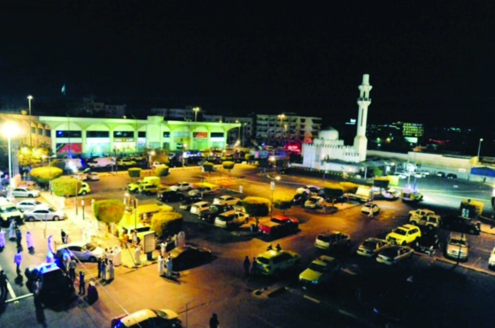 مسرح عمليات تفجير جدة الإرهابي الأخير بجوار القنصلية الأمريكية                                                                                                                                       (واس) 