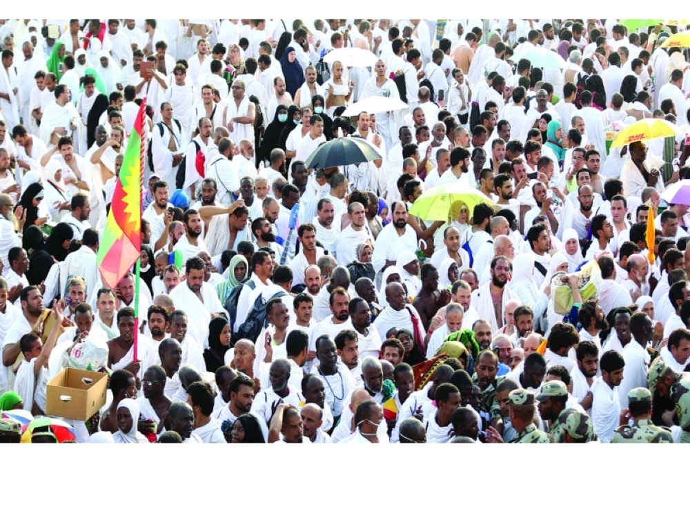 حجاج في العام الماضي (مكة)