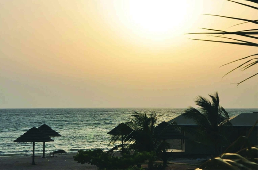 أحد شواطئ جزر فرسان (مكة) 