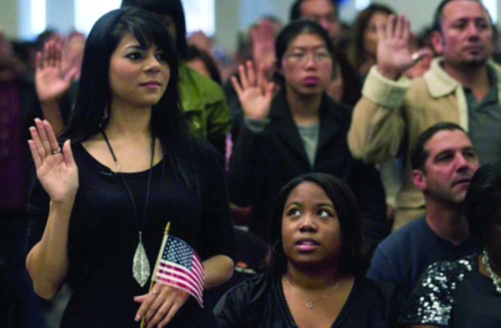 شيماء أثناء حصولها على الجنسية في 2011 (مكة)